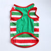 Pet Dog Clothing Cotton Stripe Vest Puppy Cotton